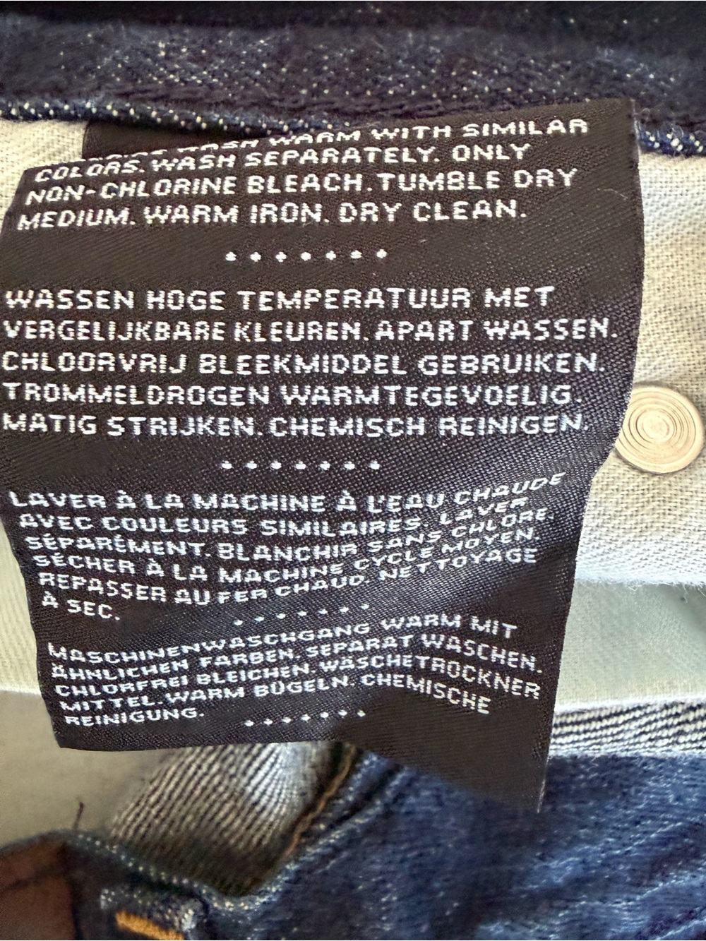 Harley-Davidson Men's Dark DenimIndigo Straight Leg Biker Style Jeans, 32x32 - Picture 6 of 7